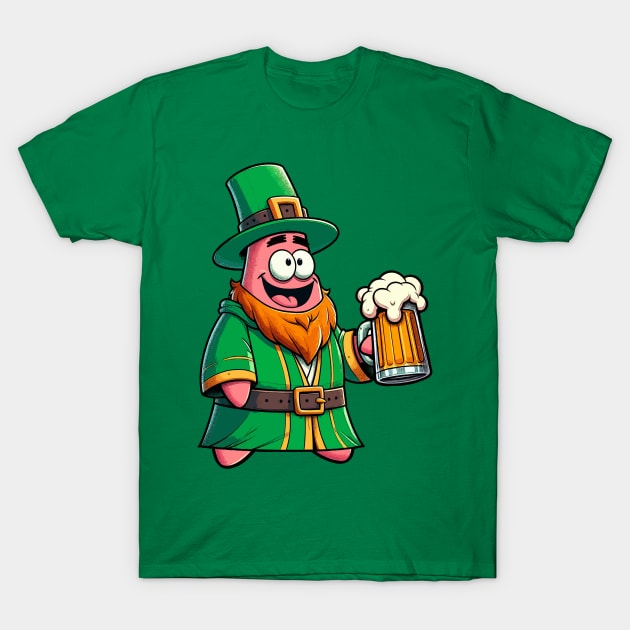 Funny Saint Patrick's Day T-Shirt by Mr.PopArts